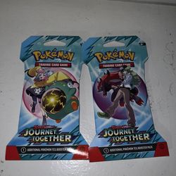 Pokemon TCG : Journey Together Sleeved Booster Packs 2x