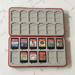 Switch Games And Case