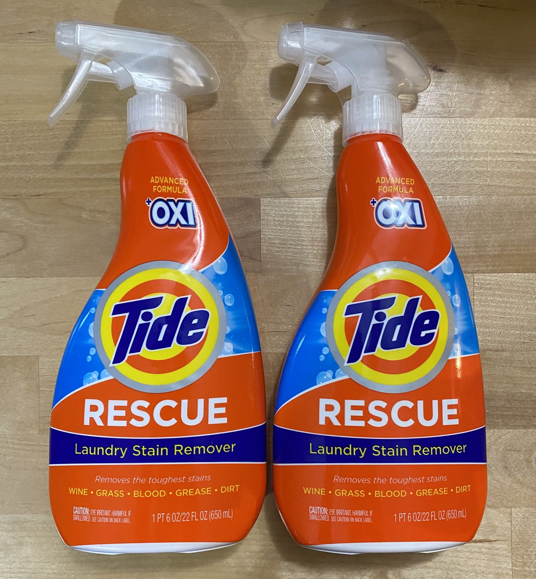 Tide Rescue laundry stain remover