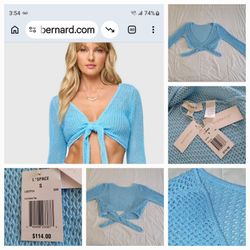 L*SPACE “Los Cabos Top” — Argentina Blue