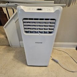 VISSANI6,000 BTU 115-Volt 3-in-1 Portable Air Conditioner for 250 sq. ft. Rooms in White