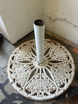 Cast Iron Patio Umbrella Base