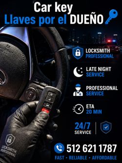 Car key llave de carro