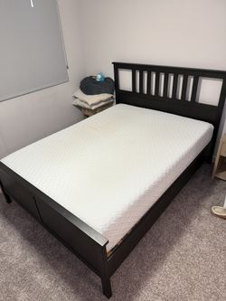 Great Condition Queen Frame And Mattress!