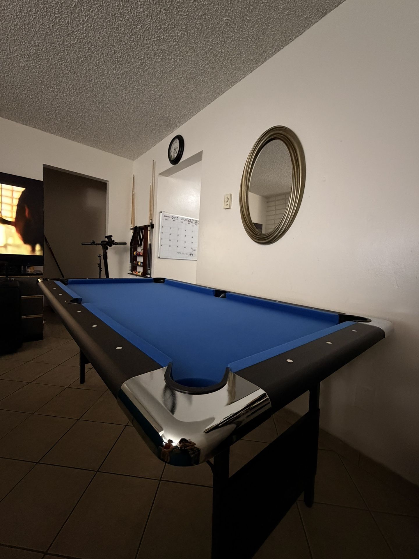 Foldable 6ft Billiard/Pool Table