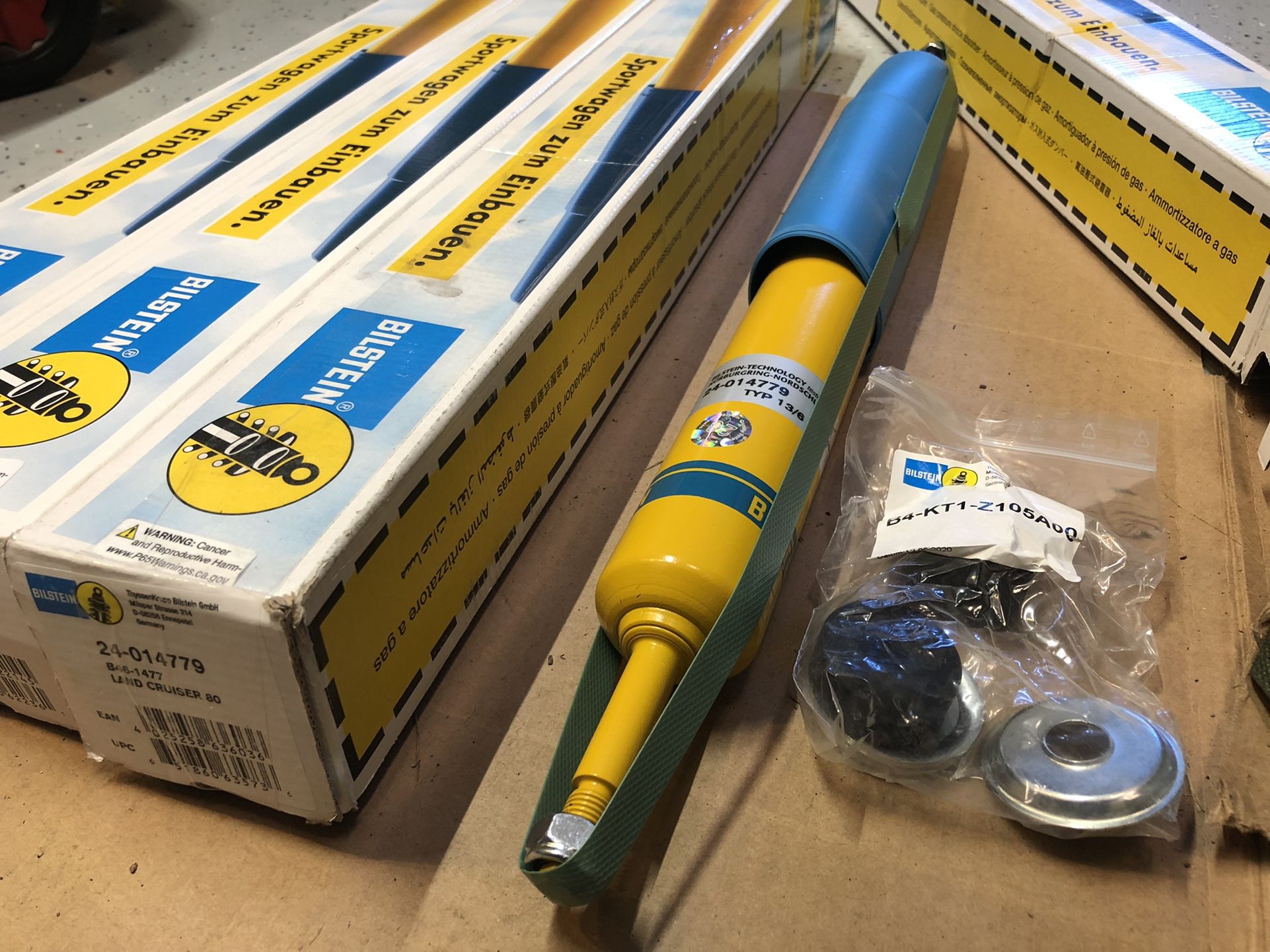80 Series Land Cruiser Bilstein Shocks NIB