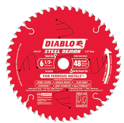 DIABLO - Steel Demon 6-1/2 in. x 48-Tooth Cermet II Metals and Steel