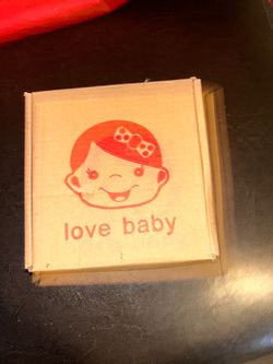 Love Baby Small tooth box (girl)