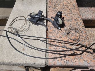 Shimano Bicycle Shifters with Cables