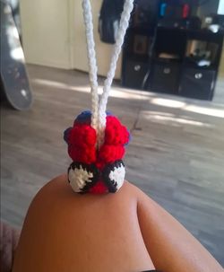Spiderman Crochet keychain