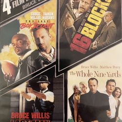 BRUCE WILLIS 4-Movie Favorites (DVD)