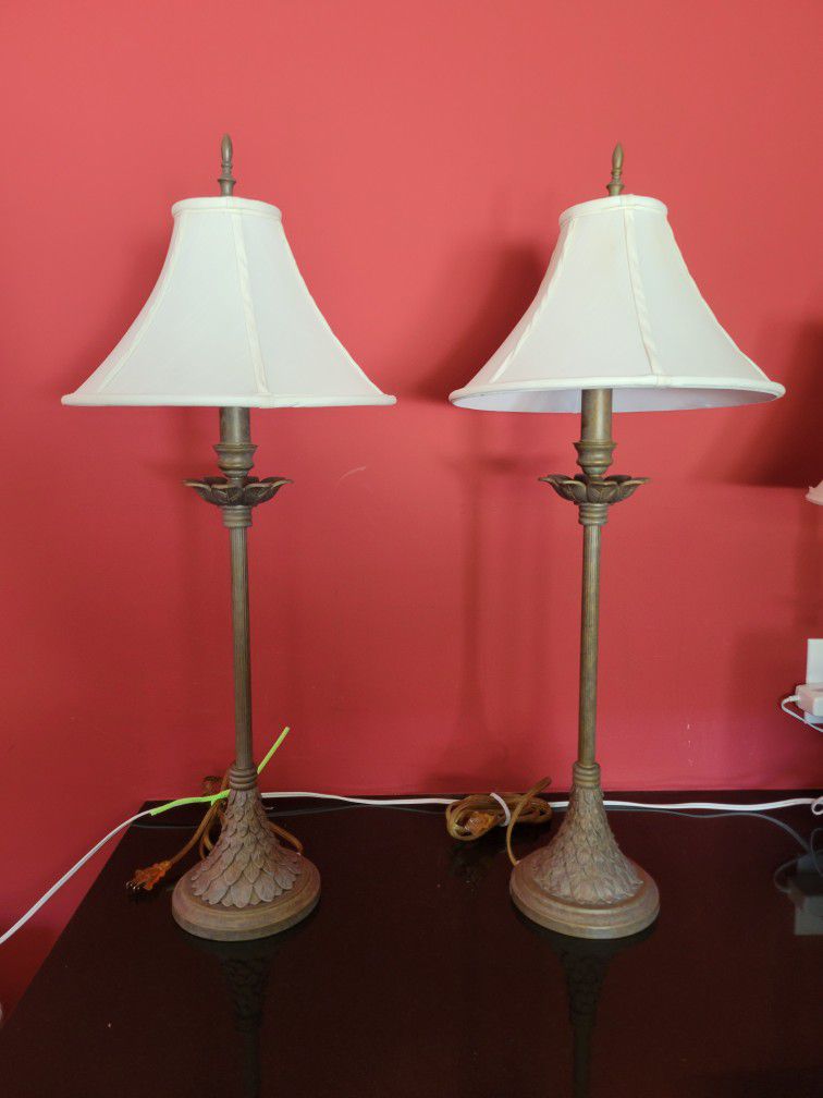 Sofa Table Matching Lamp Set
