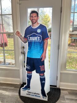 Messi life size cutout
