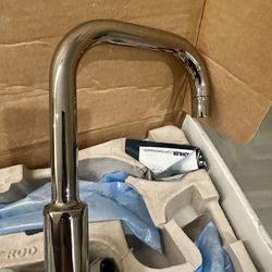 Kohler Purist Widespread Bathroom Faucet w/Drain K-14406-4-TT Titanium