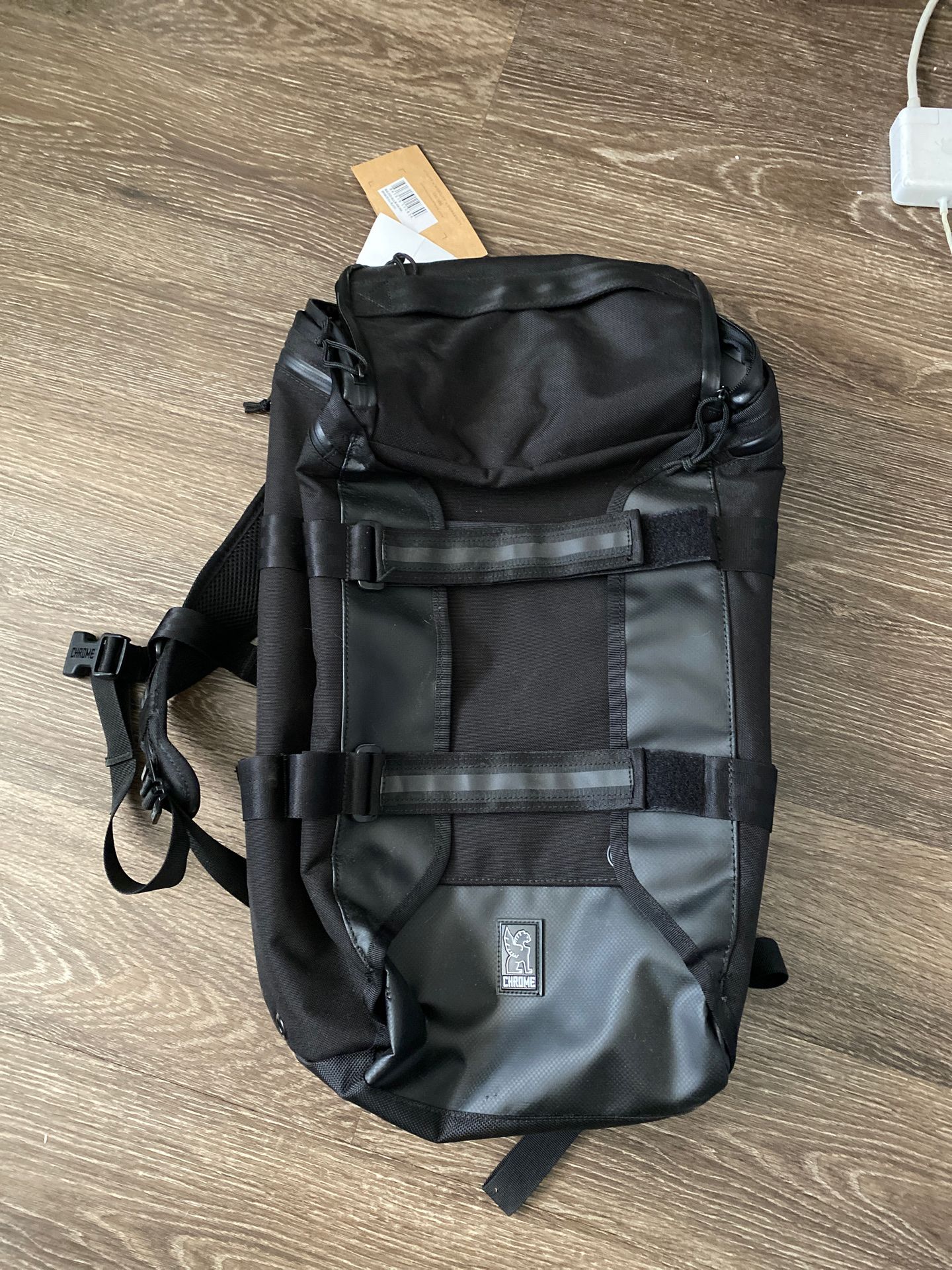 Chrome Bridge 28L backpack waterproof zippers camping