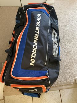 Cricket Kit Bag Pad And Helmet