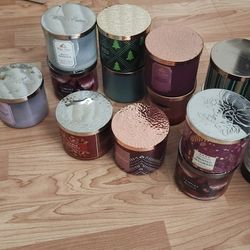 Empty Candle Jars and Wine Bottles (DIY) Crafts
