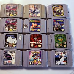 N64 Games (Will fTrade For Nintendo Switch Games)