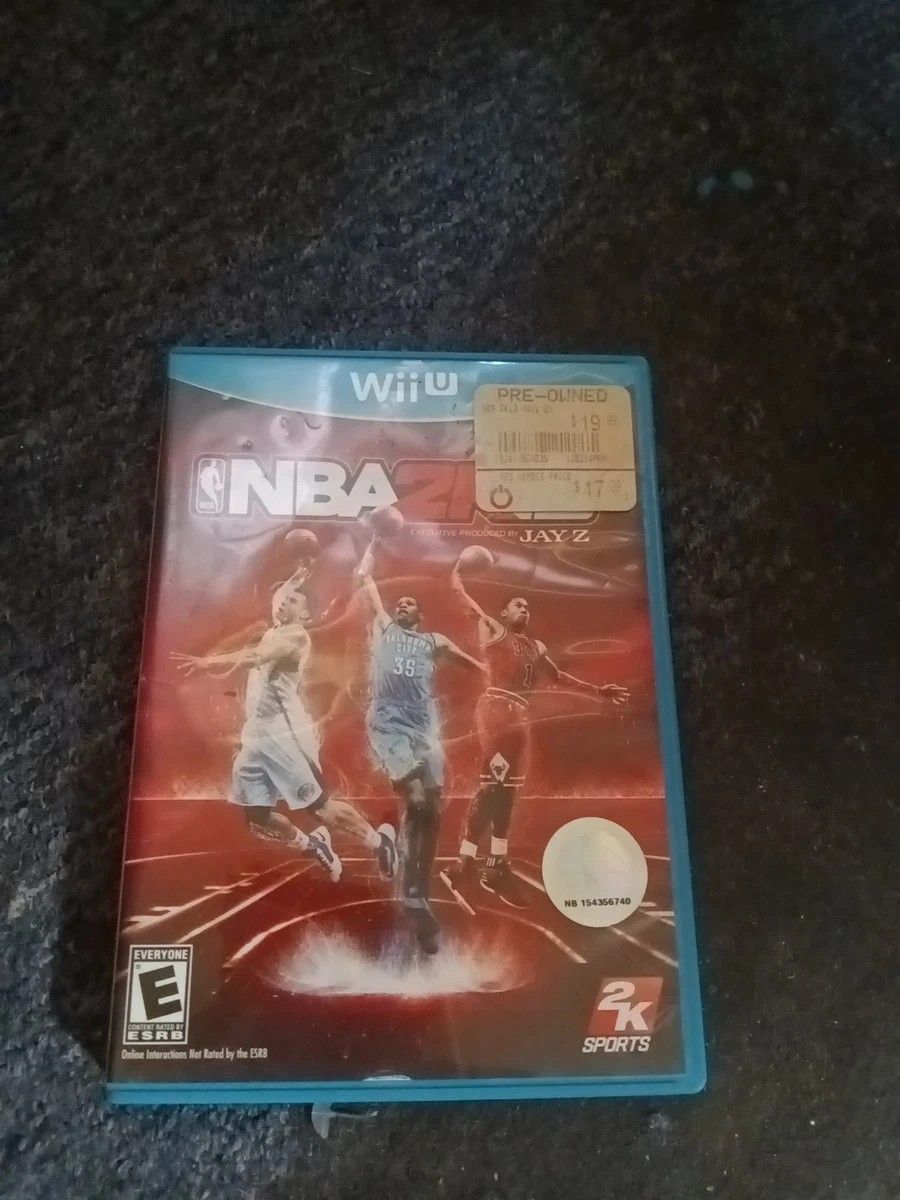 NBA 2K13 (Nintendo Wii U, 2012) Game In Case Complete With Manual CIB Tested