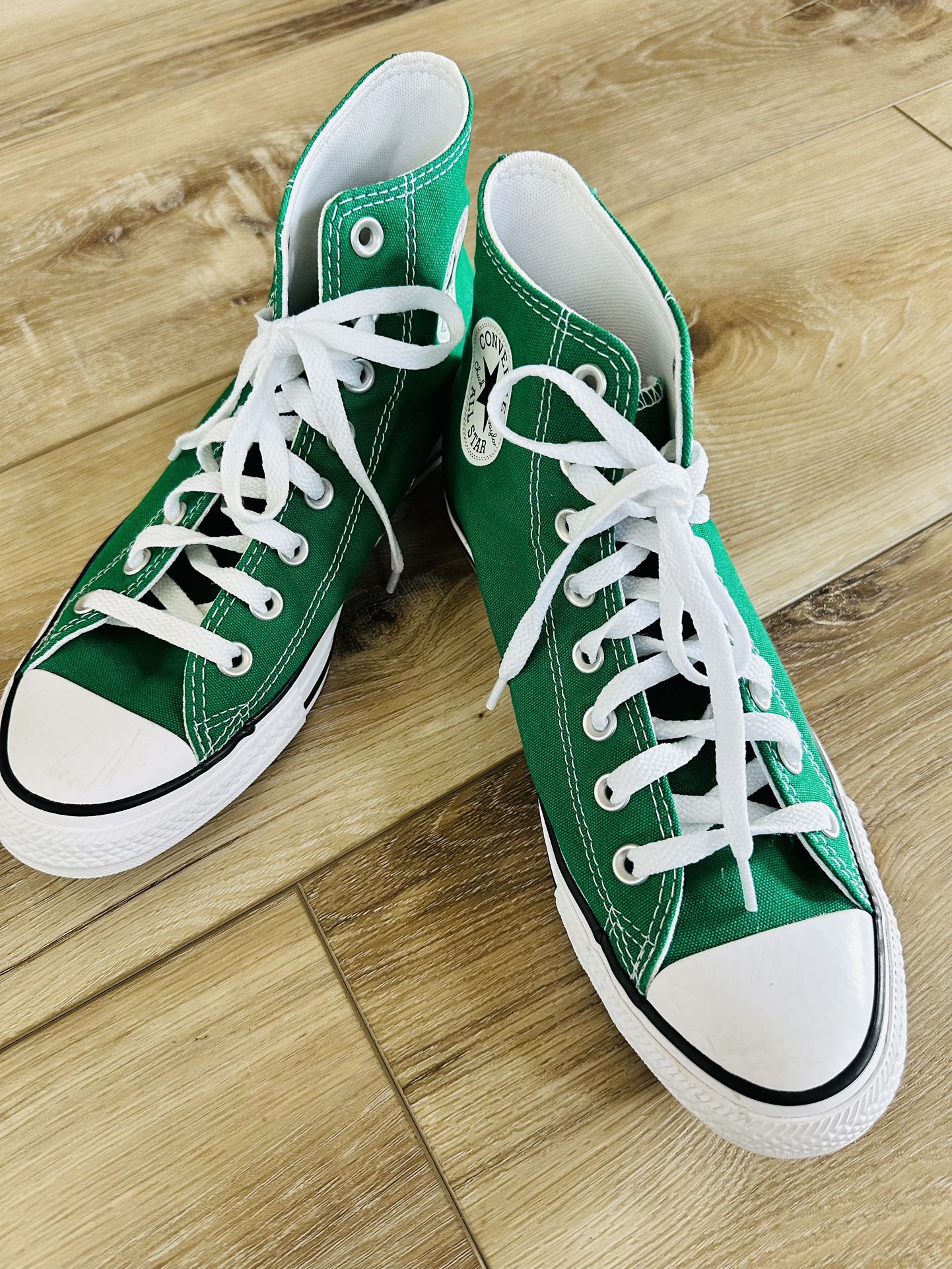 Converse All Star Green Shoes