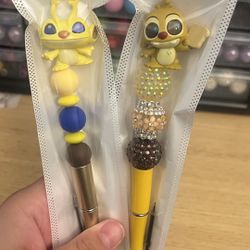 Stitch Experiment Beaded Pens