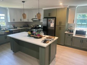 Kitchen cabinets