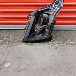 LED Headlight and Projector Driver's Side for Cadillac CRX 2010-2016