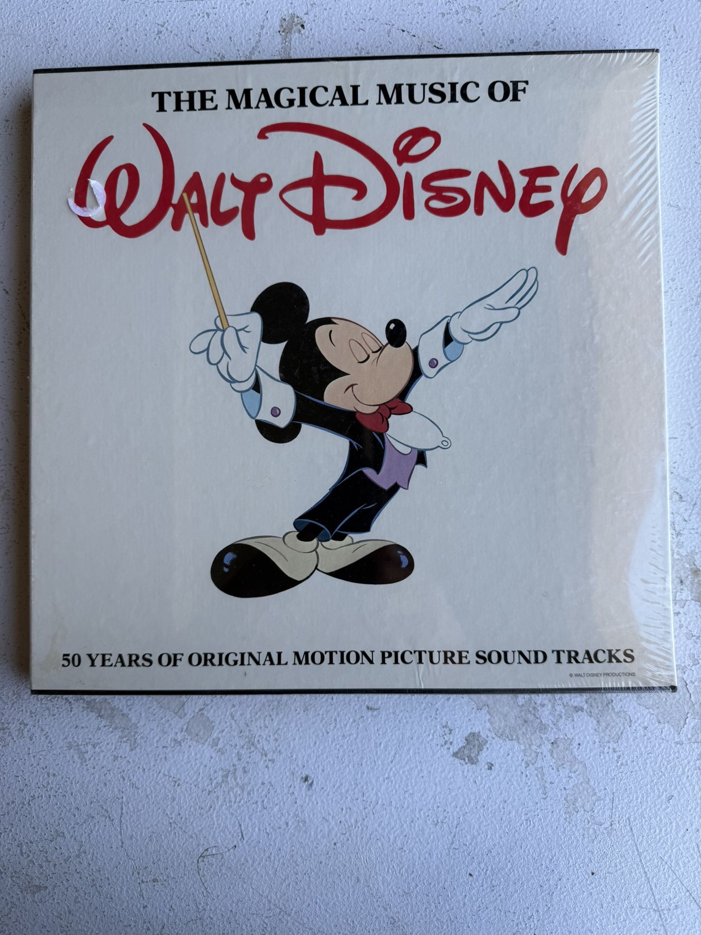 Vintage: The Magical Music of Walt Disney 4 LP Vinyl Box Set With Book 1978