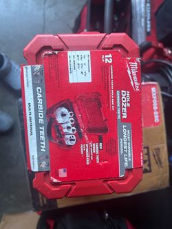 Brand NEW Carbide Hole Saw Bit Set