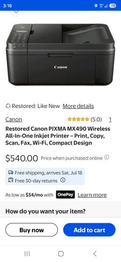 Canon All In One
