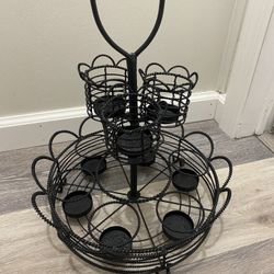 Vintage Two Tier Candle Holder / Etc. 