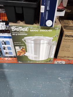 Bayou Aluminum 60 Qt Stockpot 