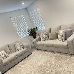 Sofa And Loveseat Set Oversized