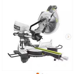 RYOBI 15 Amp 10 in. Corded Sliding Compound Miter Saw with LED Cutline Indicator