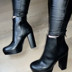 Black Platform Boots