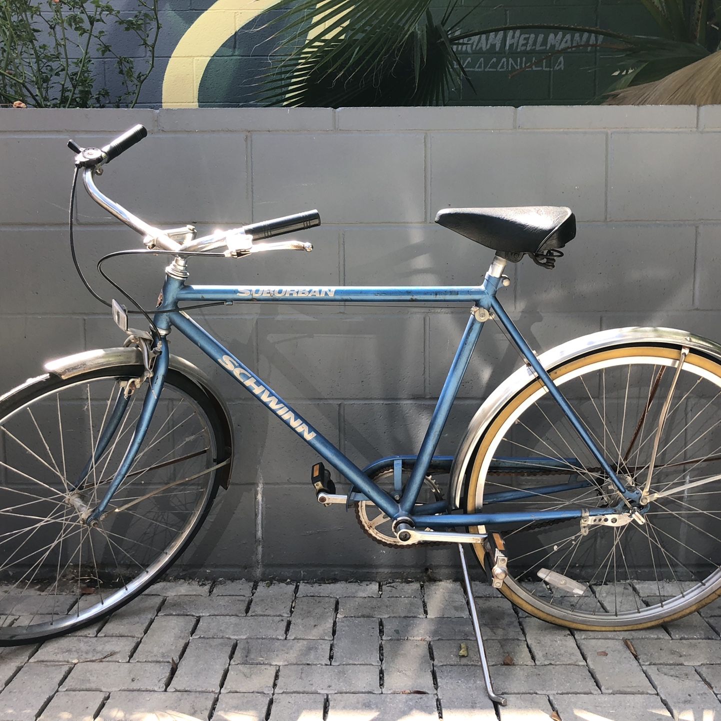 1970’s Schwinn Suburban 3 Speed Bicycle