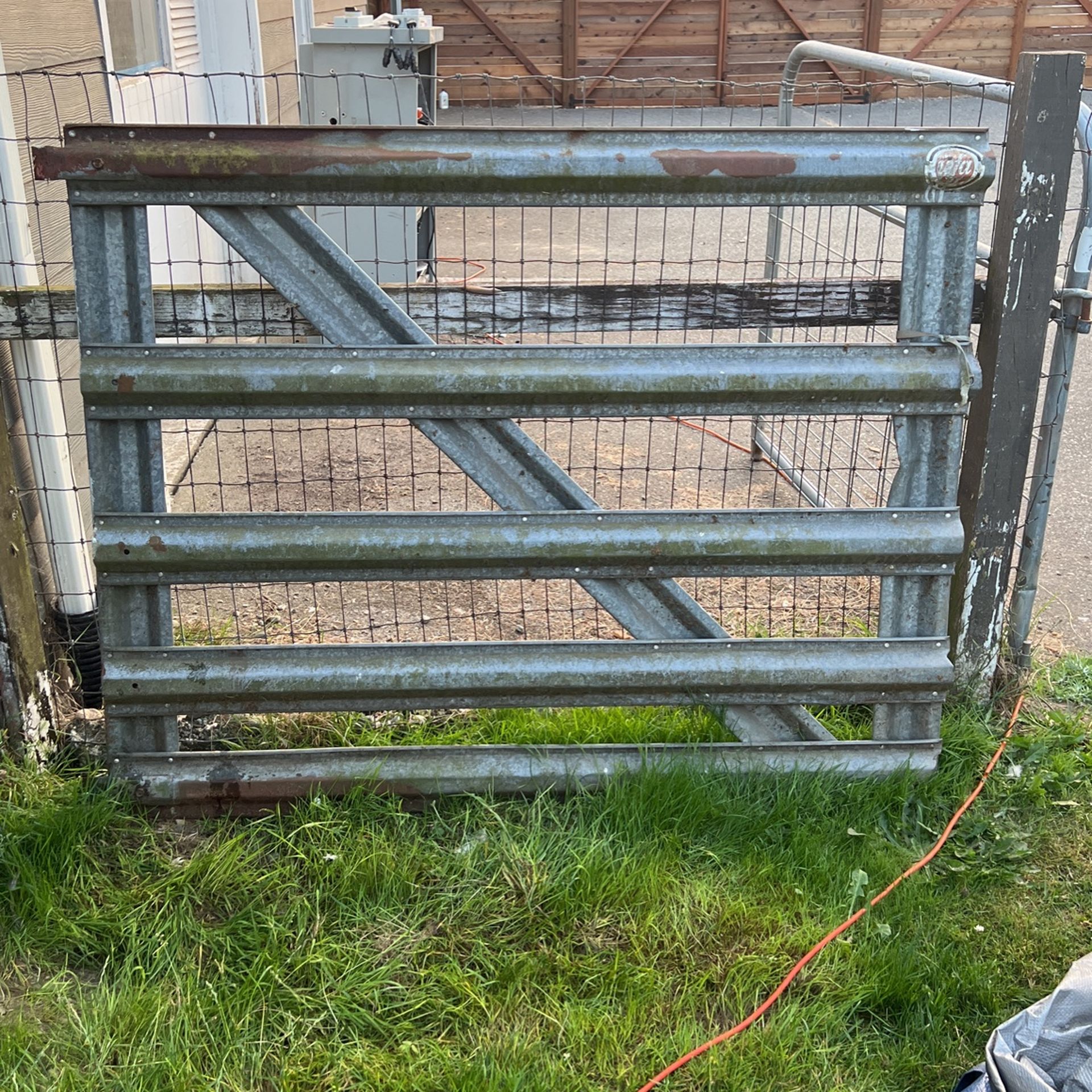 Galvanized Steel Gate