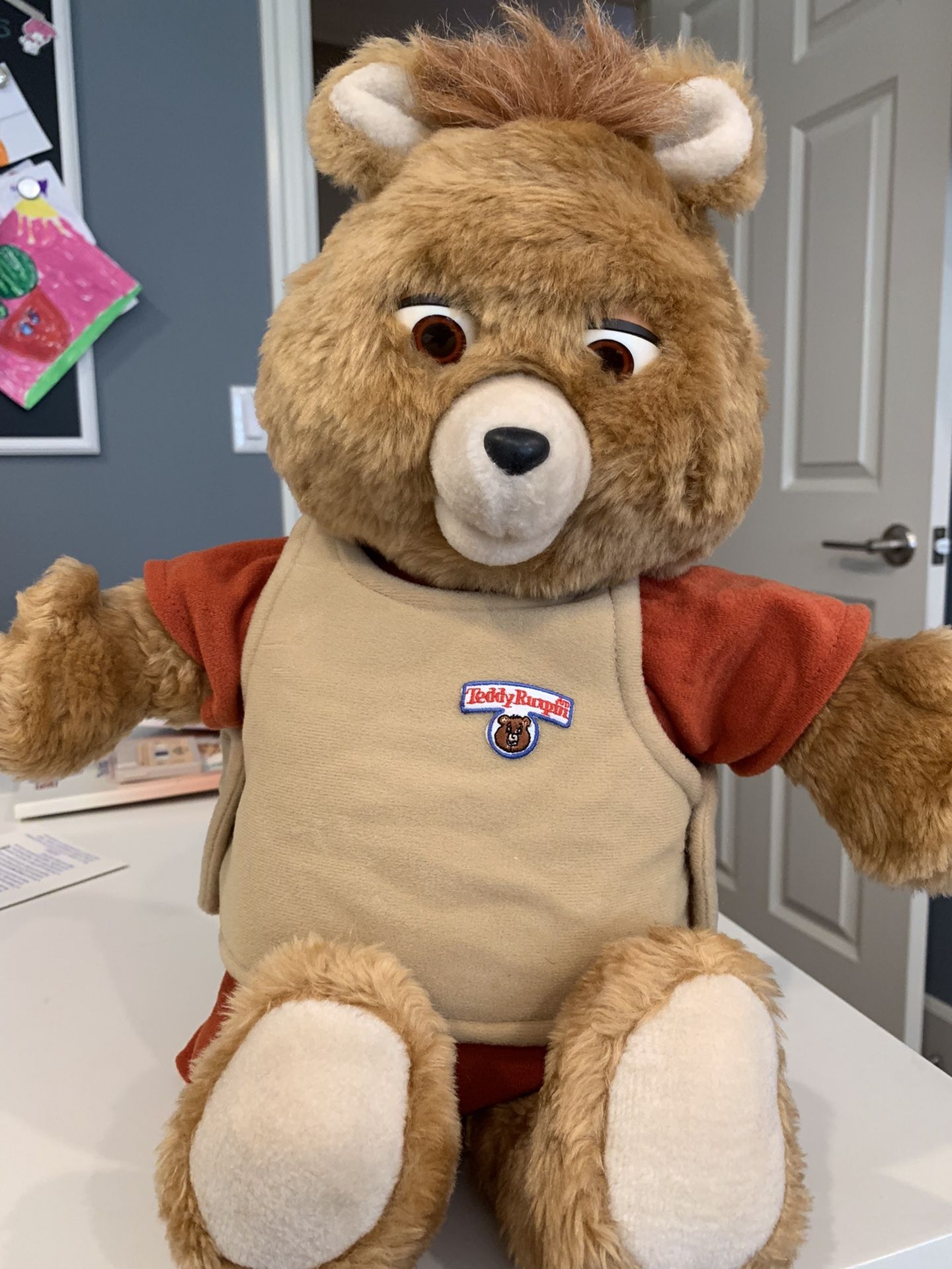 Teddy Ruxpin with Accessories 