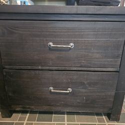 Wooden File Cabinet 