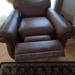 Leather Recliner 