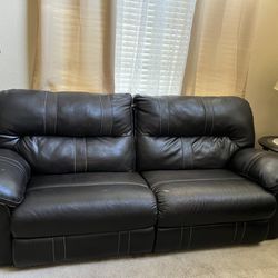 2 Black Couches