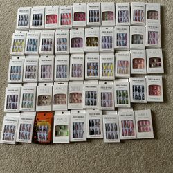 🎃🎄 Holiday Press-On Nails Bundle – Halloween & Christmas Sets 💅 Buy 3 Get 1 FREE!