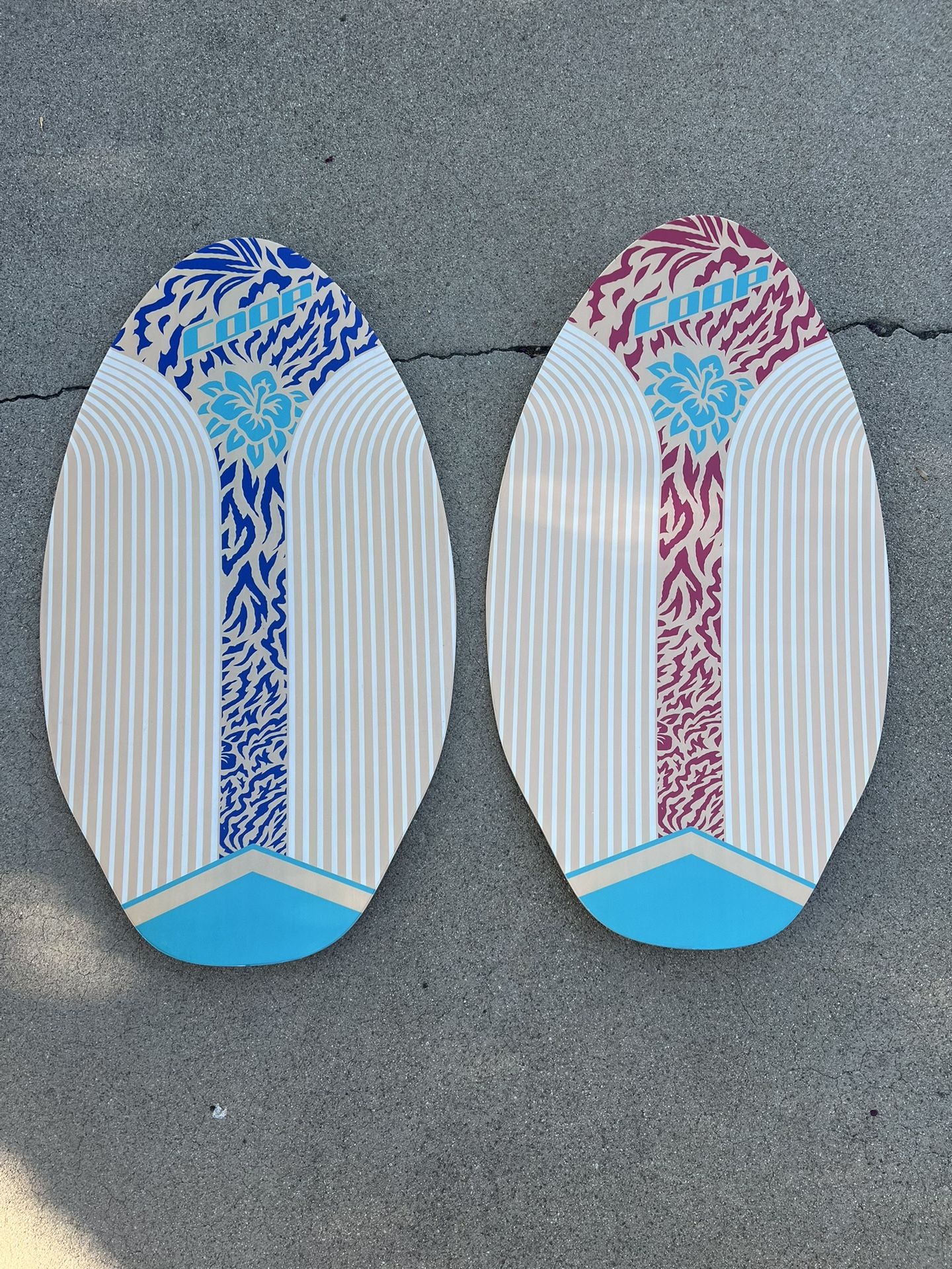 Coop Wooden Boogie Board / Water Board