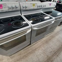 Electric & Gas  Stoves  Used Good Condition Price Starting  299 And Up