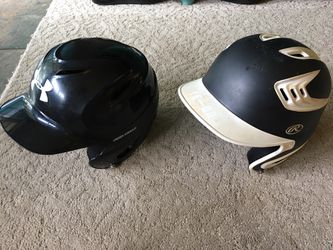 Baseball Batting Helmets - Rawlings and Under Armour