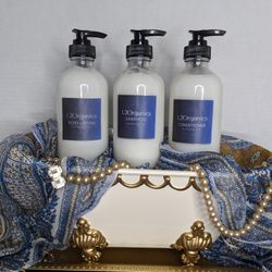 100% Organic Shampoo, Conditioner and Body Lotion, Custom Scented to your favorite scent