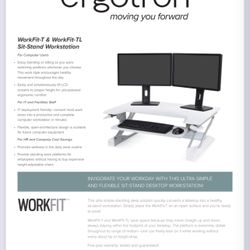 Ergotron Work Fit -TL Desk