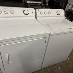 Ge  Washer And GE  Electric Dryer
