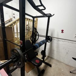 free Weights With Rack