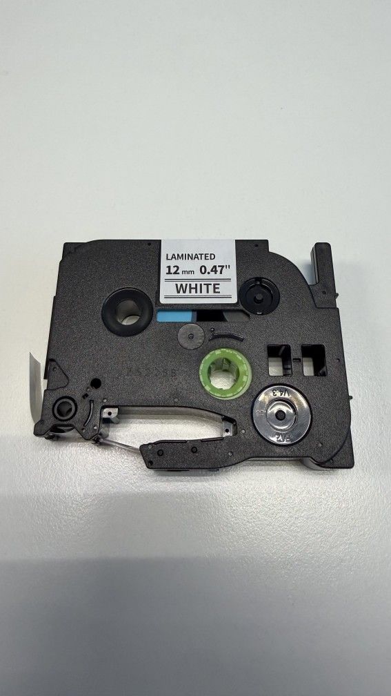 (8Pack)PReplace for Label Maker Tape TZe TZ 12mm 0.47 Laminated White Tape TZe-231 Compatible with P-Touch 1/2" Black on White TZE231 for PT-D220 D210